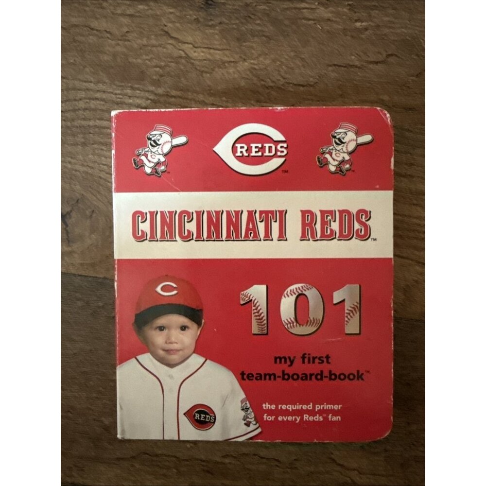 Cincinnati Reds 101‎ MY FIRST TEAM-BOARD-BOOKS MLB Brad M. Epstein Collectible